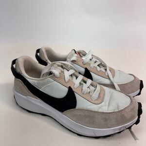 Nike Waffle Debut Sanddrift Black Shoes Womens Size 6.5